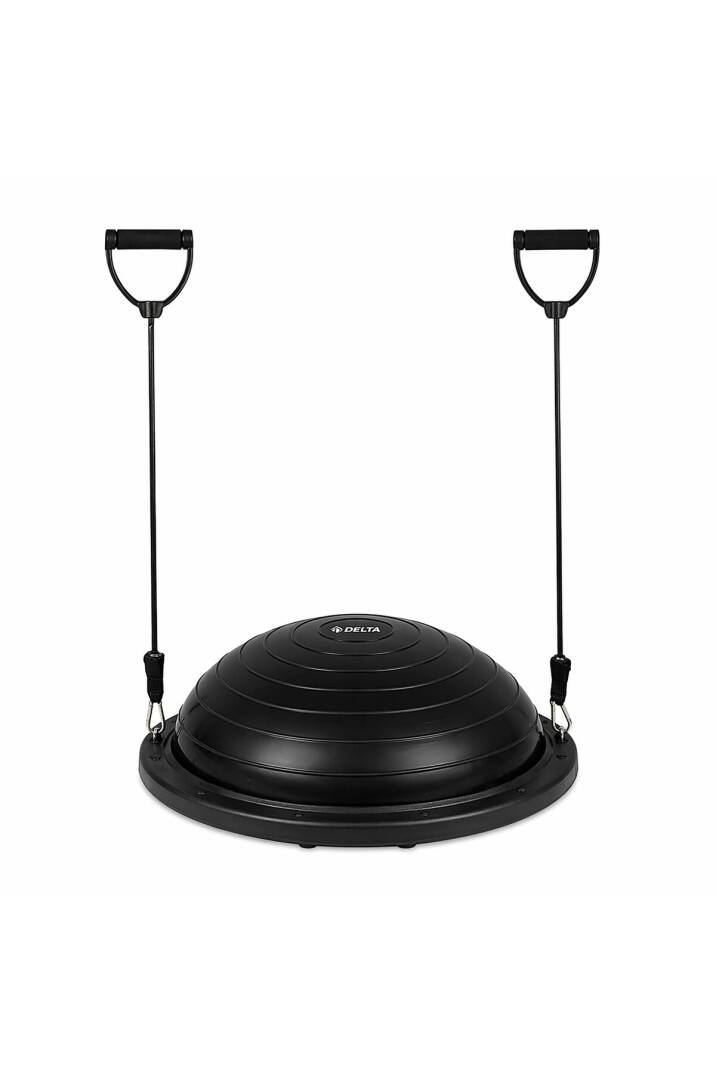 Uluslararası Standart Ebatlarda 58 Cm Çap Bosu Ball Bosu Topu Pilates Denge Aleti (Pompa Dahil) - 1