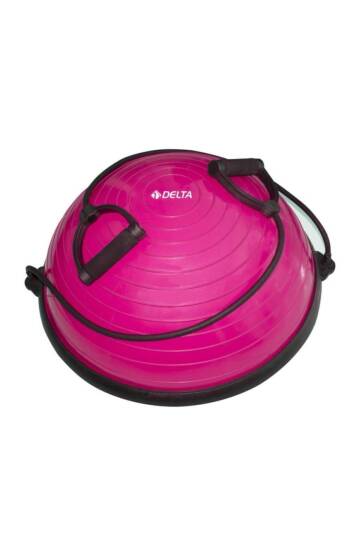 Uluslararası Standart Ebatlarda 62 Cm Çap Bosu Ball Bosu Topu Pilates Denge Aleti (Pompalı)