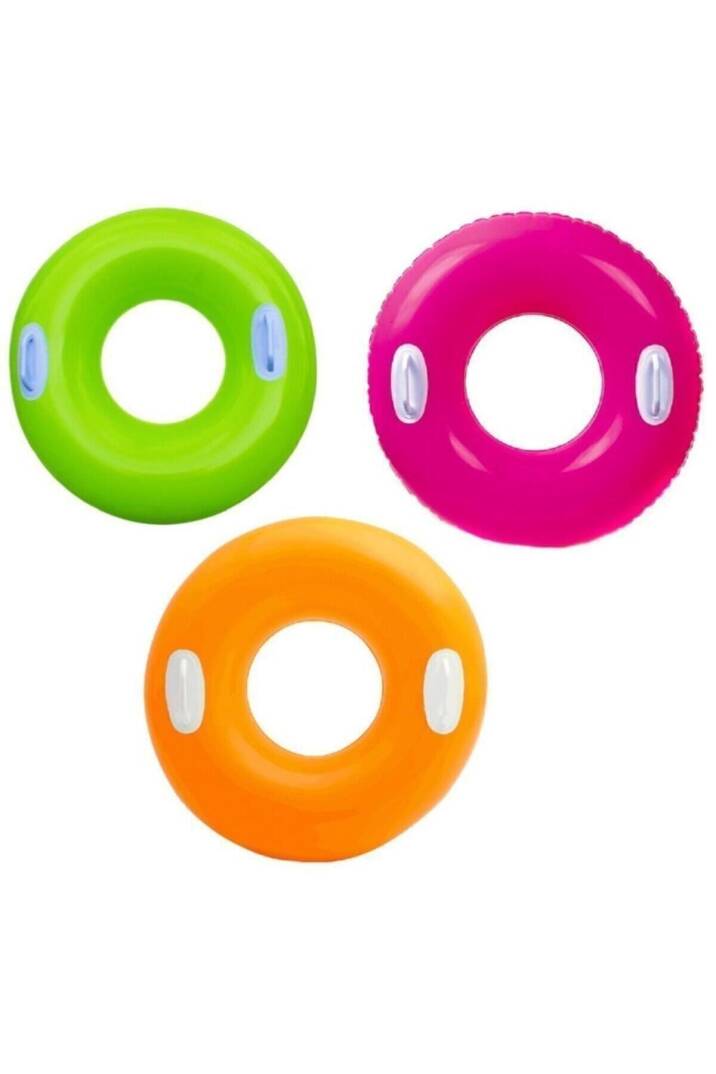 Tutamaçlı Simit 76 Cm Yeşil  Pembe  Sarı - 1