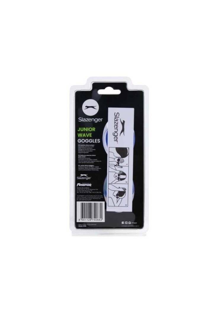 Slazenger Junior Yüzücü Gözlüğü Wave 2546 Blue DblueLblue - 5