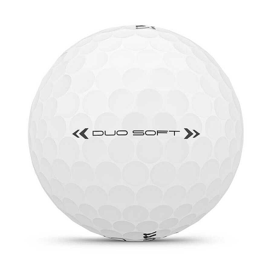 Wilson Dua Soft Golf Topu - Duo Soft Golf Ball White 12-BALL WG2009102 - 3
