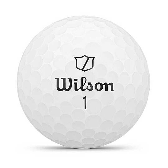 Wilson Dua Soft Golf Topu - Duo Soft Golf Ball White 12-BALL WG2009102