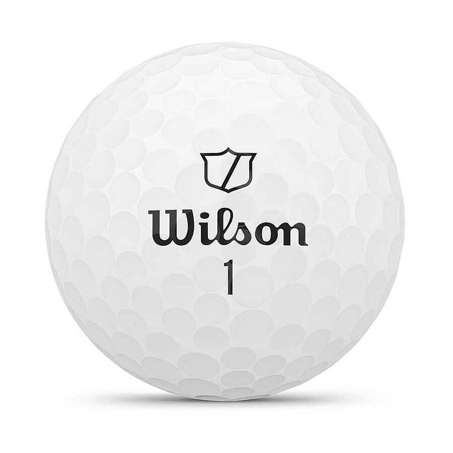 Wilson Dua Soft Golf Topu - Duo Soft Golf Ball White 12-BALL WG2009102 - 1