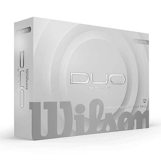 Wilson Dua Soft Golf Topu - Duo Soft Golf Ball White 12-BALL WG2009102 - 2