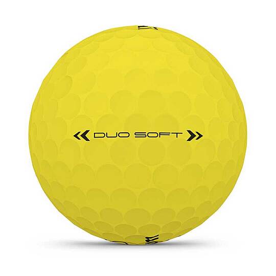 Wilson Dua Soft Golf Topu - Duo Soft Golf Ball Yellow 12-BALL WG2009104 - 4