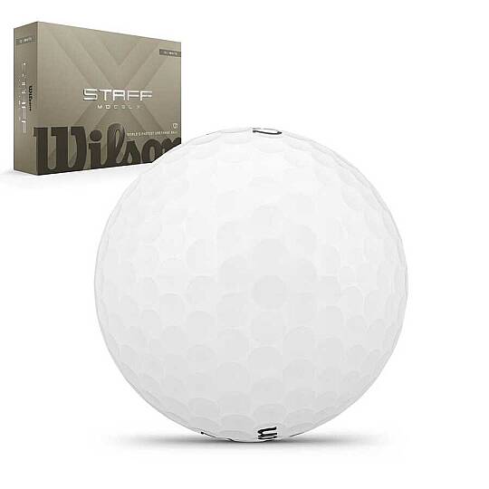 Wilson Staff Model Model X Golf Topu - Staff Model X White 12-Ball WG2009601 - 3