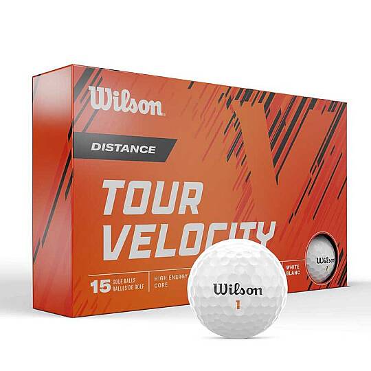 Wilson Tour Velocity Accuracy™ Golf Topu - Tour Velocity Distance 15-Ball Pack WG2008001 - 3