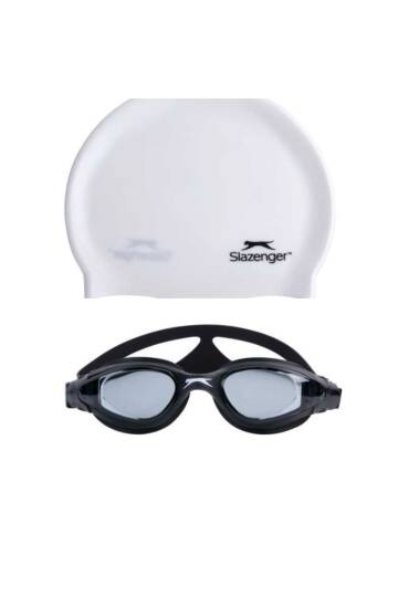 Yetişkin Yüzücü Gözlüğü Aero GS26 SmokeBlckBlk+BONE - 1