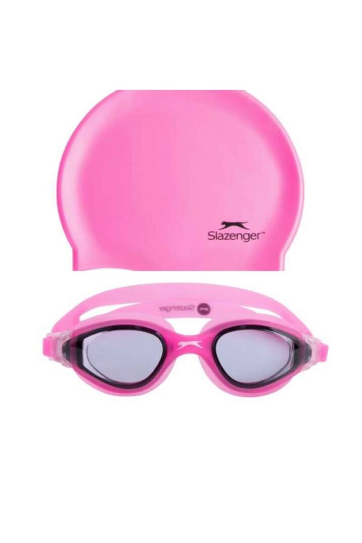 Yetişkin Yüzücü Gözlüğü Aero GS26 SmokePinkPink+BONE - 1