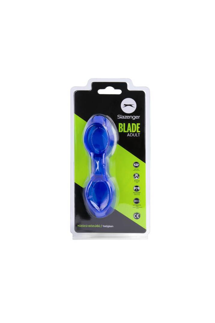 Slazenger Yetişkin Yüzücü Gözlüğü Blade 2321 BlueDblueLblue - 6