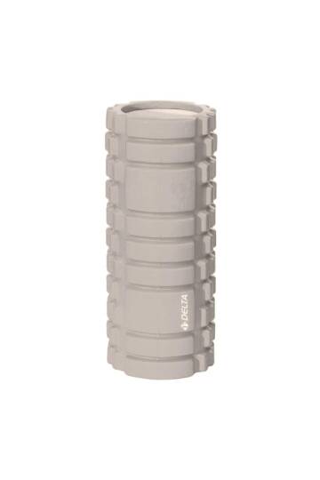 Yüksek Yoğunlukta Orta Sert Deluxe Foam Roller Masaj Köpüğü Pilates Masaj Rulosu-gri