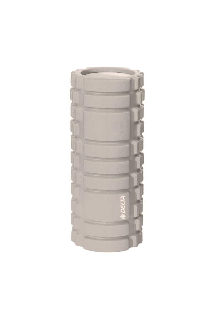 Yüksek Yoğunlukta Orta Sert Deluxe Foam Roller Masaj Köpüğü Pilates Masaj Rulosu-gri - 1