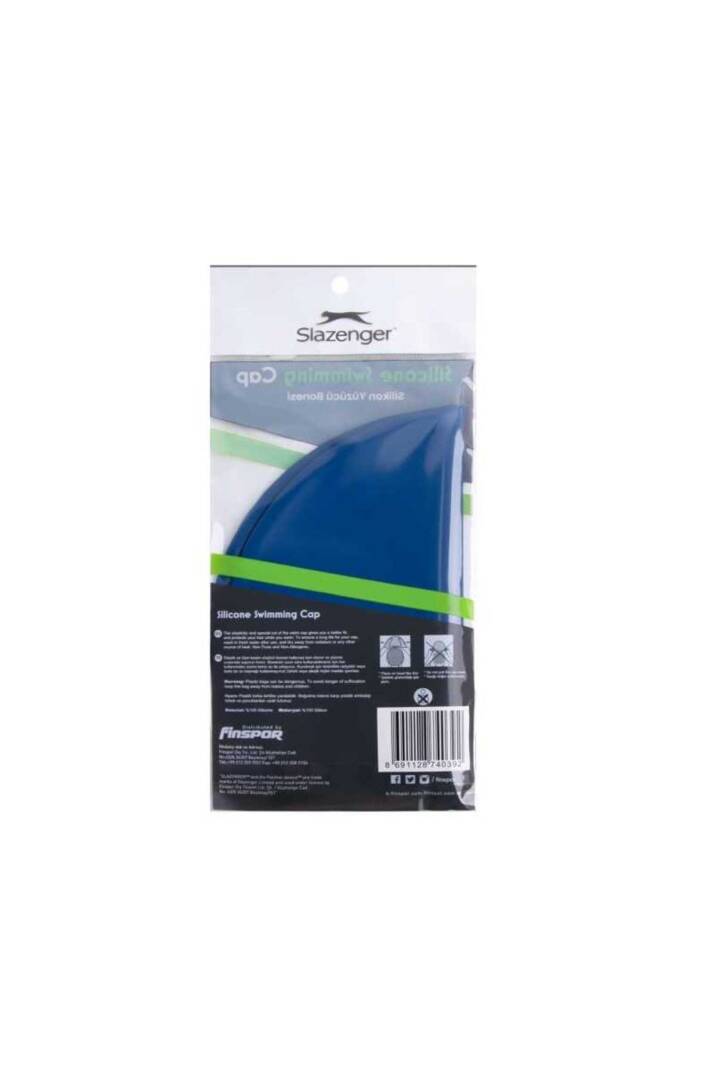 Slazenger Yüzücü Bonesi Silikon Sn00 Navy (OPP Bag) - 4