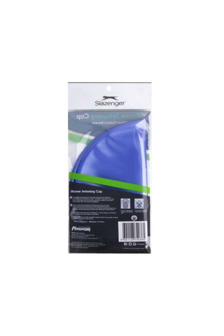 Slazenger Yüzücü Bonesi Silikon Sn00 Royal (OPP Bag) - 3