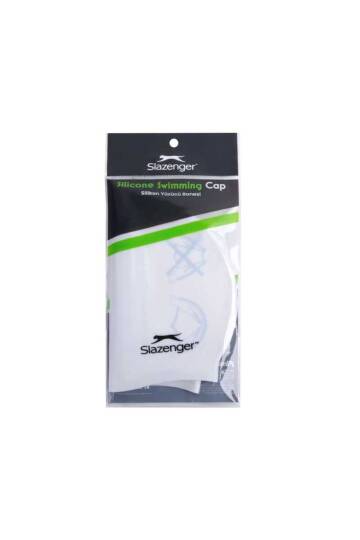 Slazenger Yüzücü Bonesi Silikon Sn00 White (OPP Bag) - 3